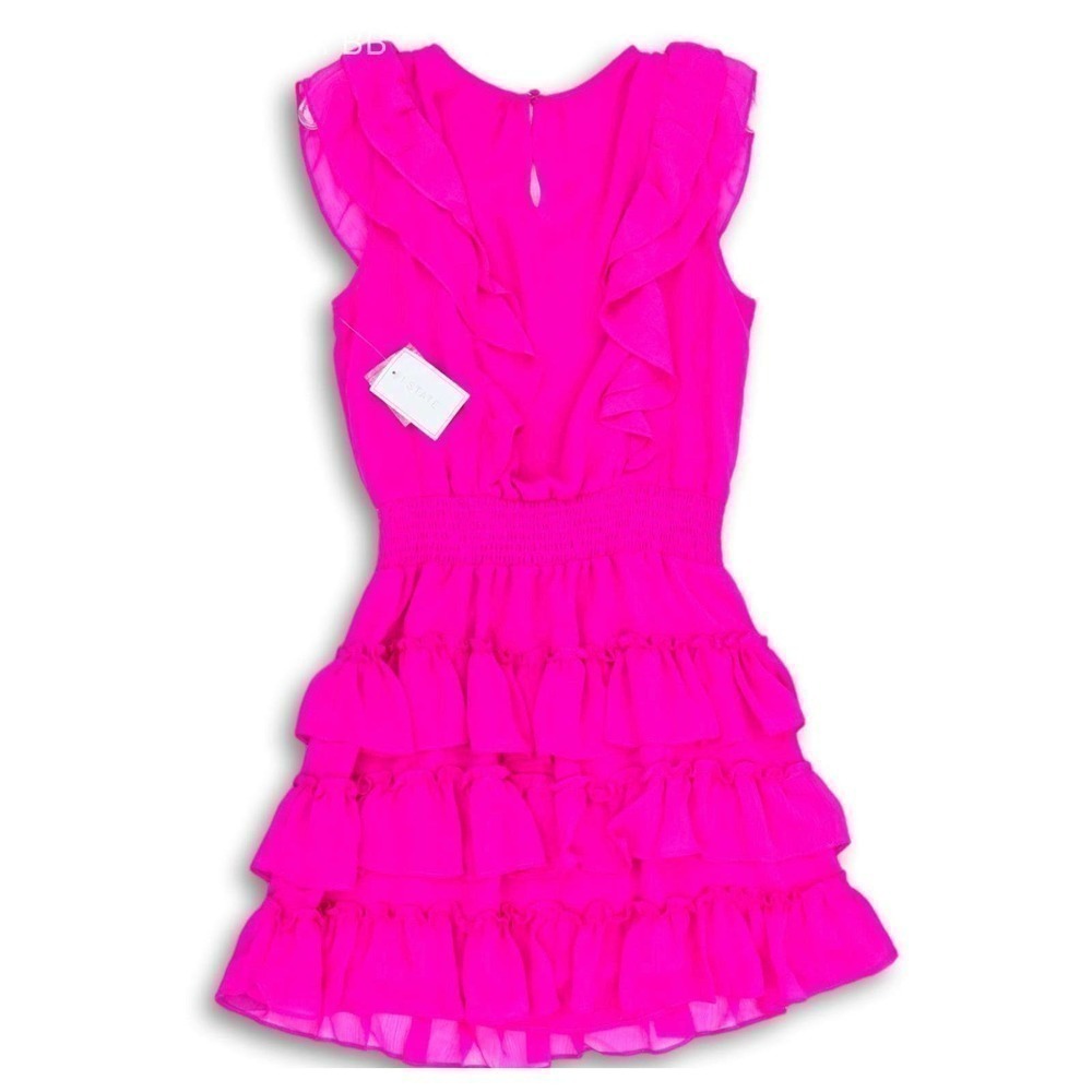 1.State‎ Flutter Sleeve Dress - Picture 2 of 6